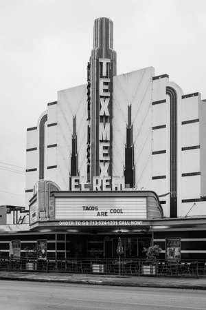 El Real Tex-Mex Cafe, in Montrose, Houston, Texasの写真素材