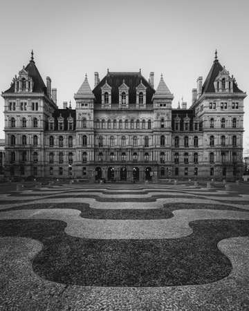 The New York State Capitol, in Albany, New York