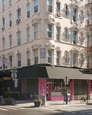 Architecture in the Lower East Side, Manhattan, New York Cityの写真素材