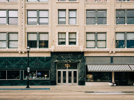 The Holland Building, in downtown Springfield, Missouriの写真素材
