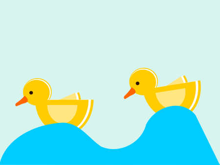 Three little ducksのイラスト素材