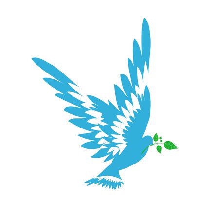 silhouette of the birdのイラスト素材