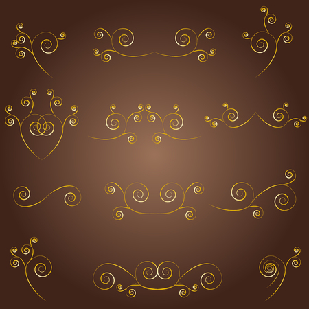 Abstract swirlsのイラスト素材