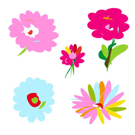 flowersのイラスト素材