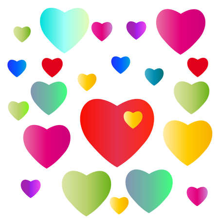 heartsのイラスト素材