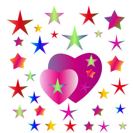 stars setのイラスト素材