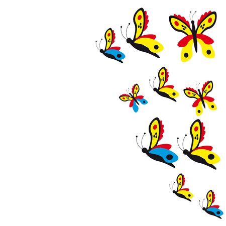 butterflyのイラスト素材