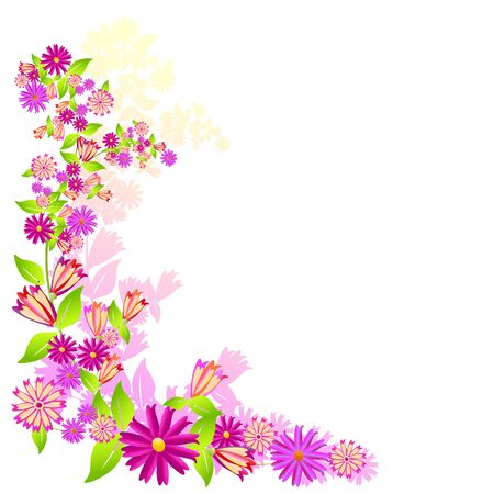 flowersのイラスト素材