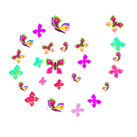 butterflyのイラスト素材