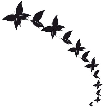 butterflyのイラスト素材