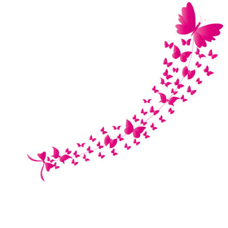 butterflyのイラスト素材