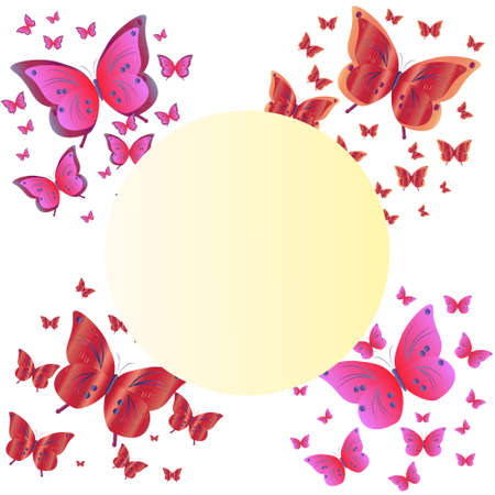 butterflyのイラスト素材