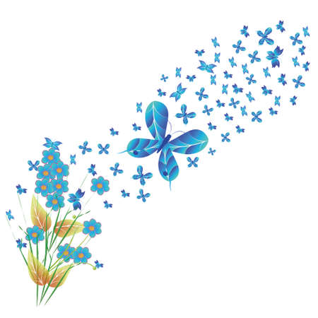 butterflyのイラスト素材