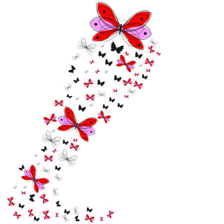 butterflyのイラスト素材