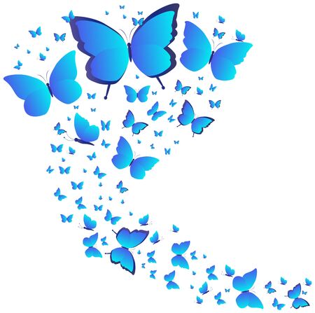 butterflyのイラスト素材