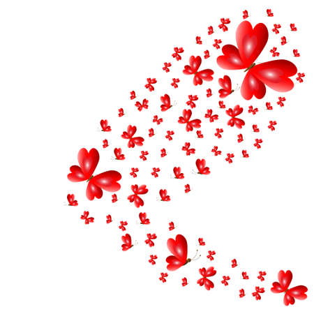 butterflyのイラスト素材