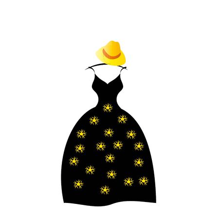 Dress designのイラスト素材