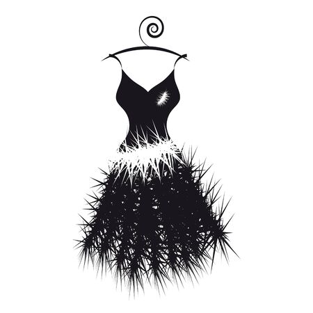 Dress designのイラスト素材