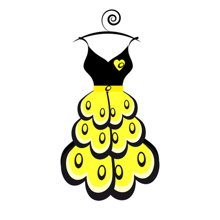 Dress designのイラスト素材