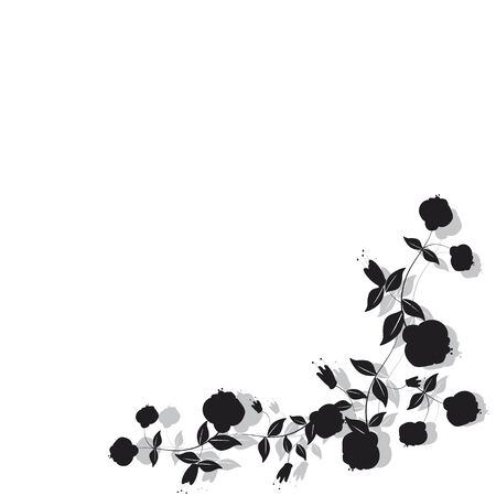 beautiful flowersのイラスト素材