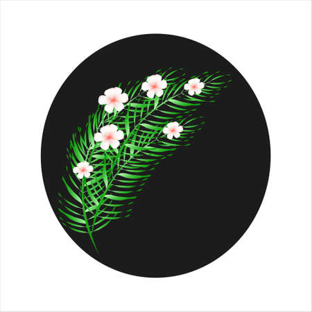 beautiful color tree, isolated on a whiteのイラスト素材