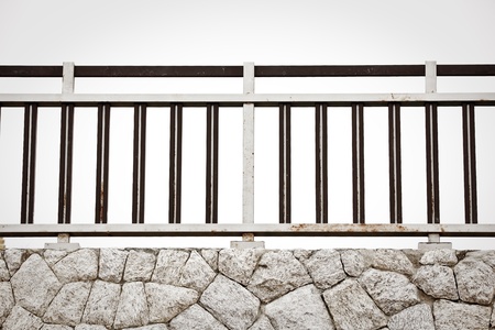 Metal fenceの写真素材