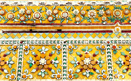 Vintage wall decorationの写真素材
