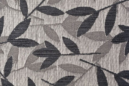 Leaf patterned fabricの写真素材