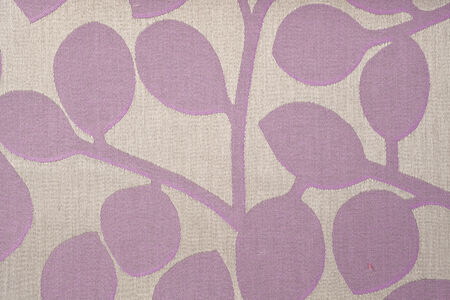 Leaf patterned fabricの写真素材