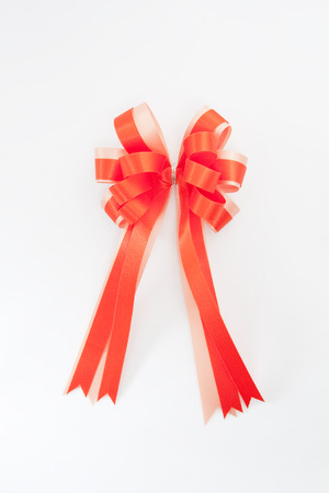 Orange gift bowの写真素材