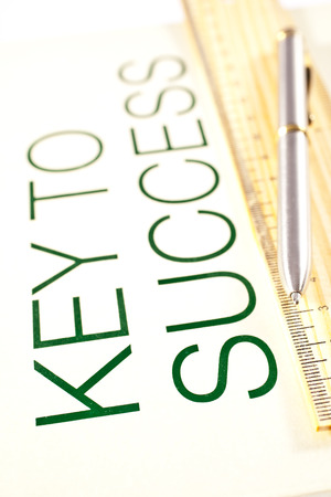 Business concept of key to successの写真素材