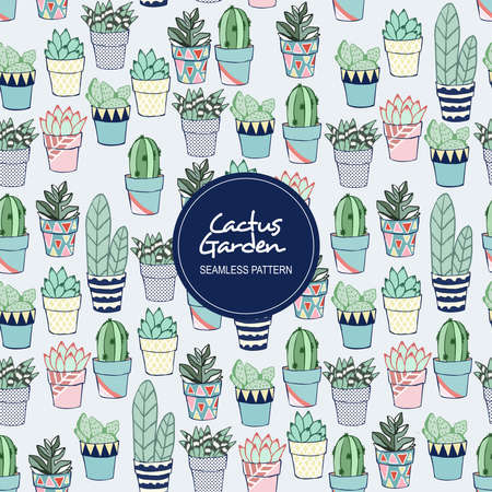 Colorful Nature Seamless Backgroundのイラスト素材