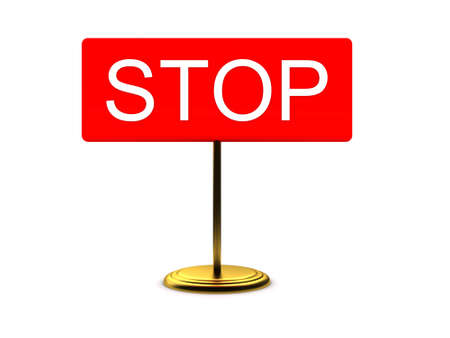 desktop tablet - stop  for printing or web の写真素材