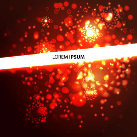 Vector christmas art for congratulation のイラスト素材