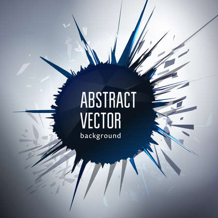 Abstract space concept Futuristic star design. のイラスト素材