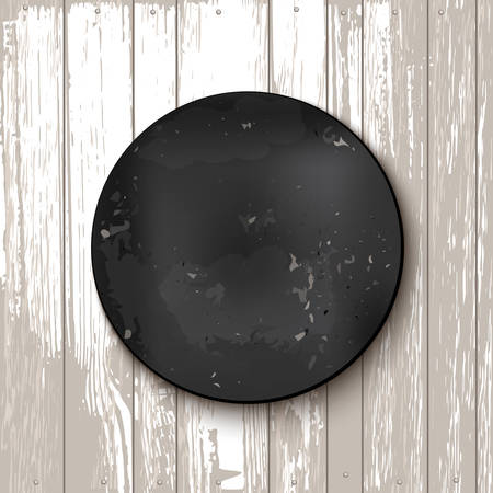 Circle blackboard vector illustration for text advert.のイラスト素材