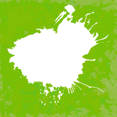 Vector abstract paintbrush label label at artistic paper. Creative decorative element. Textured background for banner and pages.のイラスト素材