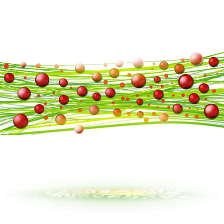 Modern Xmas tape vector background. Abstract holidays decoration.のイラスト素材