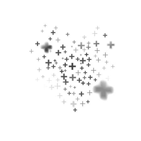 Abstract background created with plus sign. Vector illustration. Web design growth idea.のイラスト素材