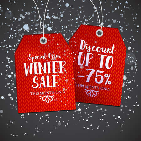 Set of Christmas gift tags. Vector colection with doodle illustrations and typography. Sketch illustration of holidays simbols hearts, xmas wreath, candle, gift box. Trendy gold colors designのイラスト素材