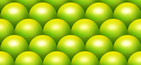 Green scale sphere seamless patternのイラスト素材