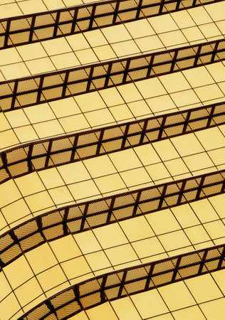 windows of a modern buildingの写真素材