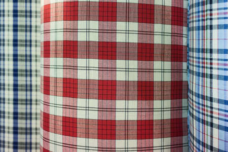 abstract texture, fabric plaid texture, Cloth background,  fashion concept design.の写真素材