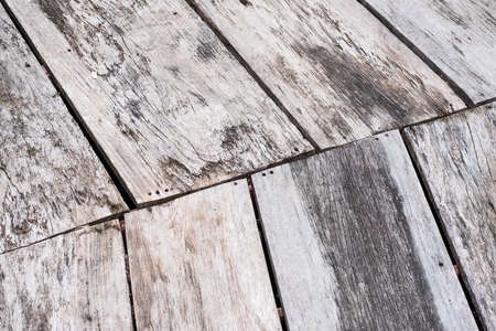 Old wood planks in perspective, perfect background for your concept or project.