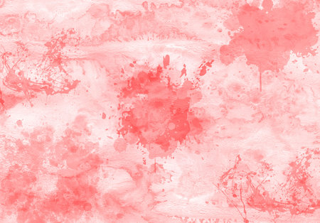 Top view, Abstract blurs watercolor ink brush pink white background texture design blank for text, Web background concept or brochure, illustration, gradiant backdrop, stock photoの写真素材