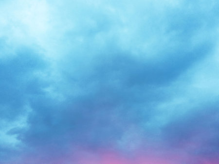 View of blue sky and white clouds background, day cloud