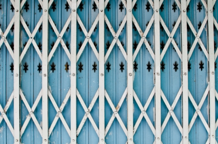 Steel old doorの写真素材