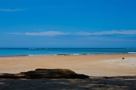 blue sky and the beachの写真素材
