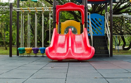 Colorful Children Playgroundの写真素材