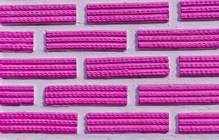 Pink wall blocks background